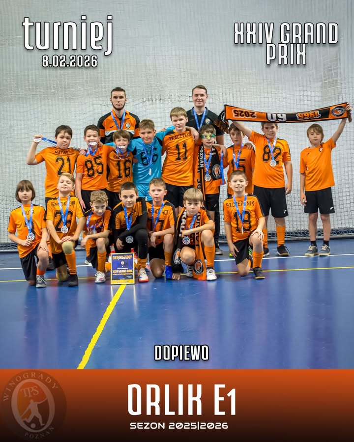 🟠W ostatnią niedzielę zakończyliśmy cykl trzech turniejów Grand Prix Orlików roz