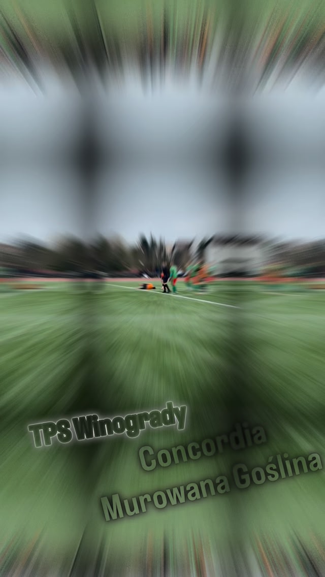 Mecz ligowy 17 kolejka , seniorzy TPS Winogrady 🆚 Concordia Murowana Goślina , 2