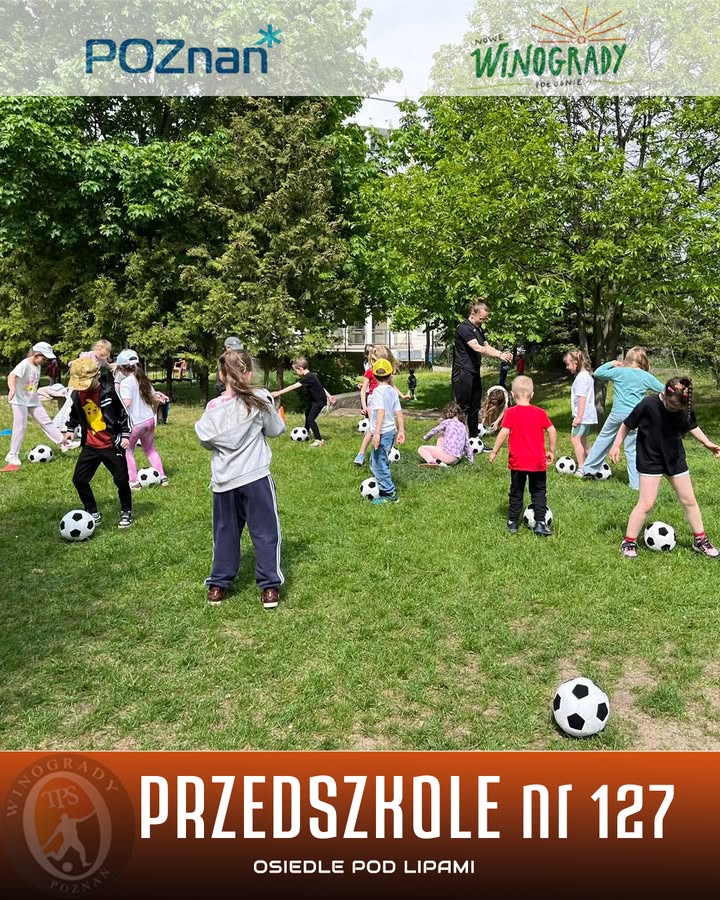 ⚽Przedszkolaki w ruchu⚽ 🟧Dziś w Przedszkolu nr 127 na osiedlu Pod Lipami odbyły 