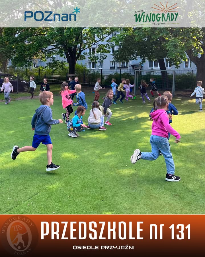 ⚽Przedszkolaki w ruchu⚽ 🟧W Przedszkolu nr 131 na Osiedlu Przyjaźni odbyły się ko