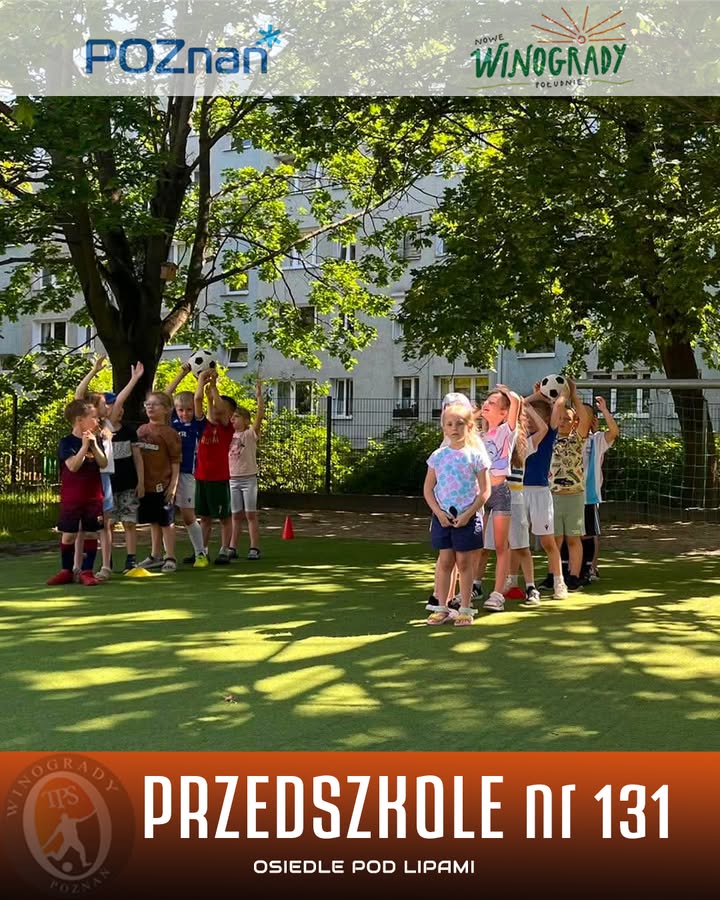 ⚽Przedszkolaki w ruchu⚽ 🟧Wczoraj odbyły się kolejne zajęcia w ramach projektu „P