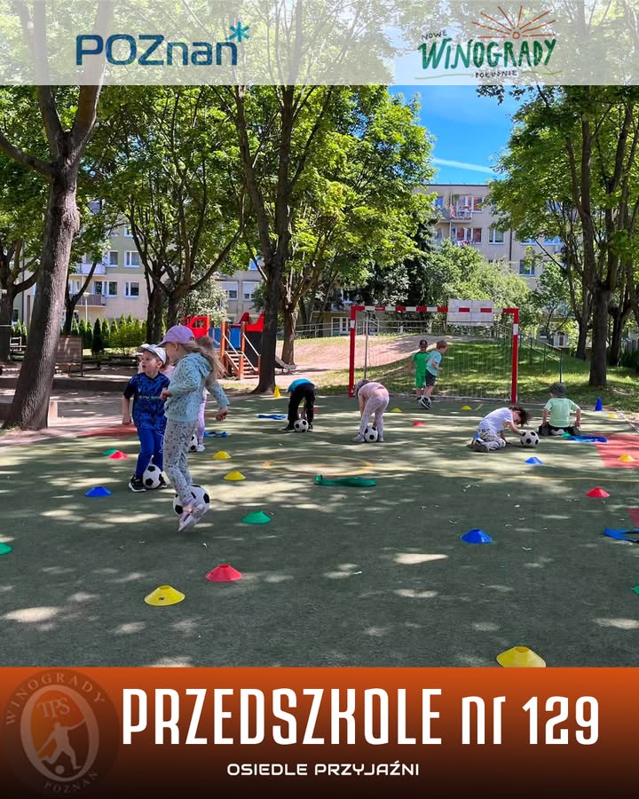 ⚽Przedszkolaki w ruchu⚽ 🟧Krótka fotorelacja z piątkowych (29.05.2026) zajęć w ra