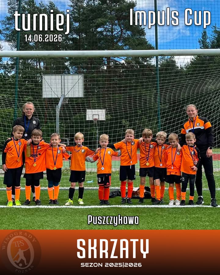 🟧W niedzielę 14 czerwca nasze Skrzaty wzięły udział w turnieju Impuls Cup w Pusz