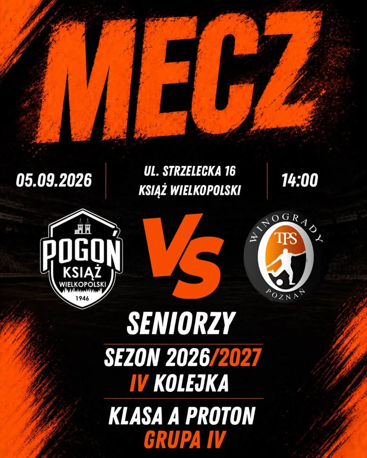 W ten weekend czeka Nas sześć spotkań! ⚽️ Cztery spotkania na wyjeździe i dwa do