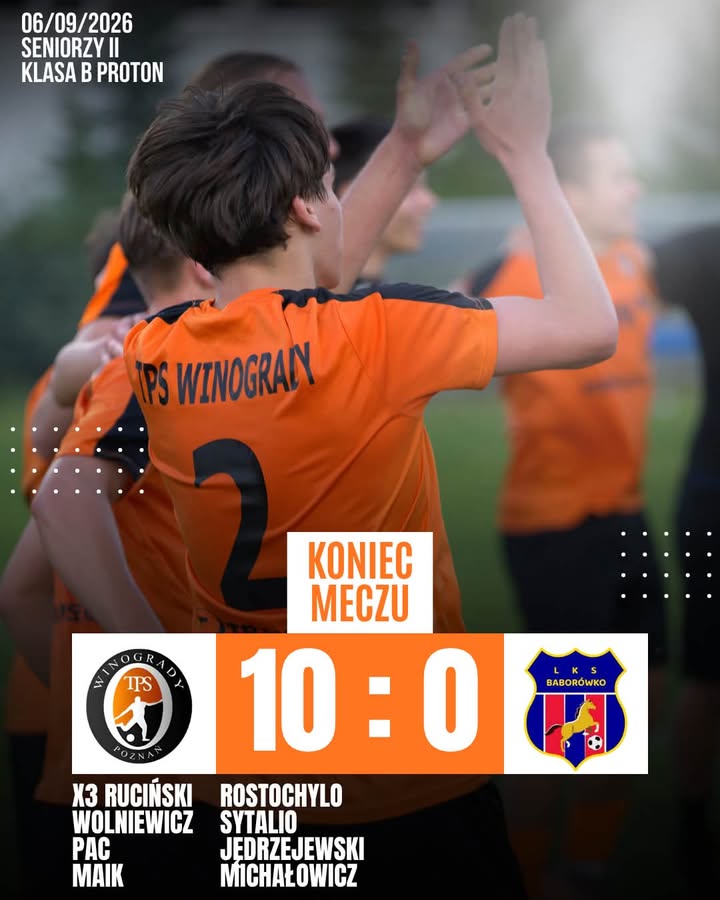 𝑷𝑶𝑫𝑺𝑼𝑴𝑶𝑾𝑨𝑵𝑰𝑬 𝑾𝑬𝑬𝑲𝑬𝑵𝑫𝑼 ⚽️ Do gry wraca coraz więcej naszych zespołów! W poprzedni