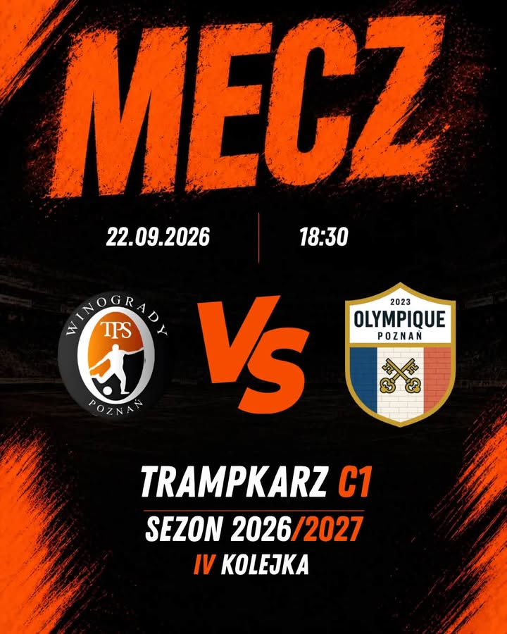Już dzisiaj czekają nas dwa spotkania naszych młodszych drużyn! 🏠 Trampkarz 🆚 Ol
