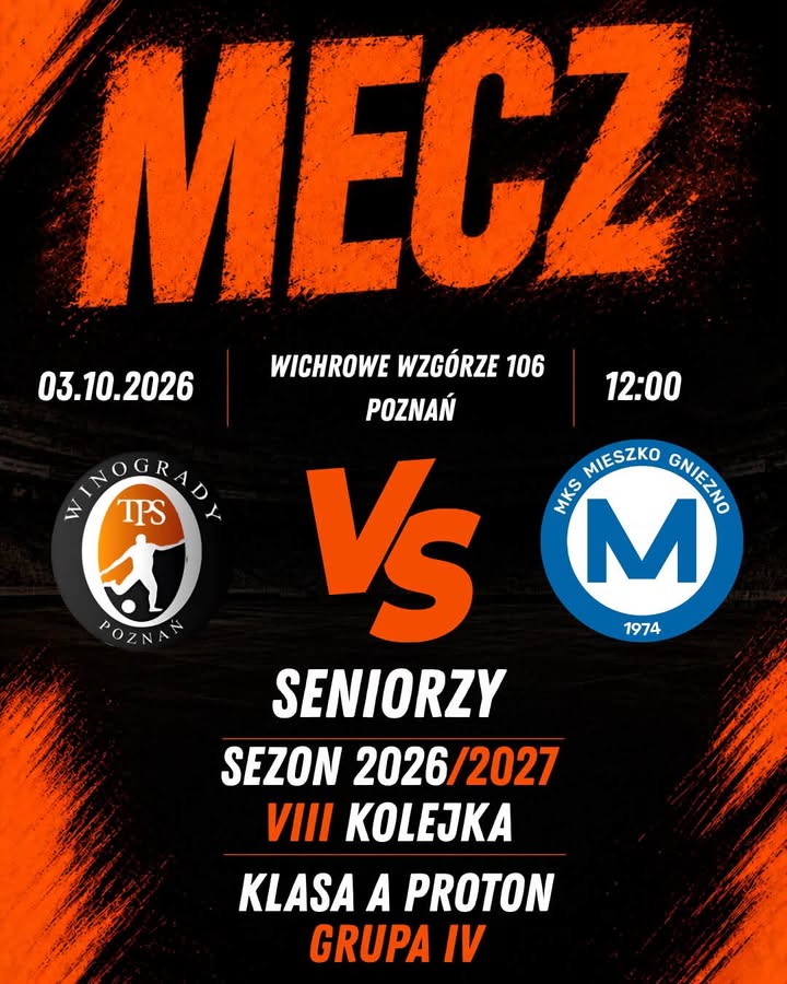 Dziewięć spotkań w ten weekend i wszystkie u siebie! ⚽️ 🏠 Senior 🆚 MKS Mieszko G