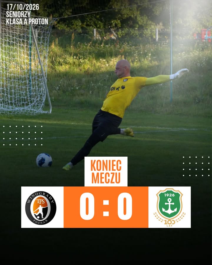 Podział punktów w meczu z Kotwica Kórnik II. Dziękujemy Panowie za walkę 👊🏼 ____